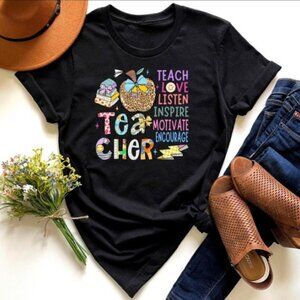 Teacher Love Shirt, Back to School Shirt, Teacher Back To School Shirt